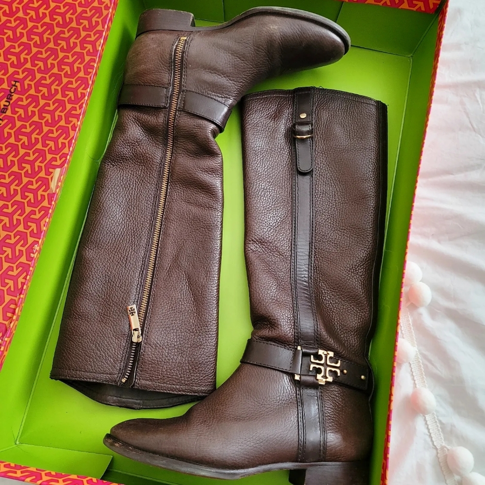 Tory Burch Elina Riding Boots